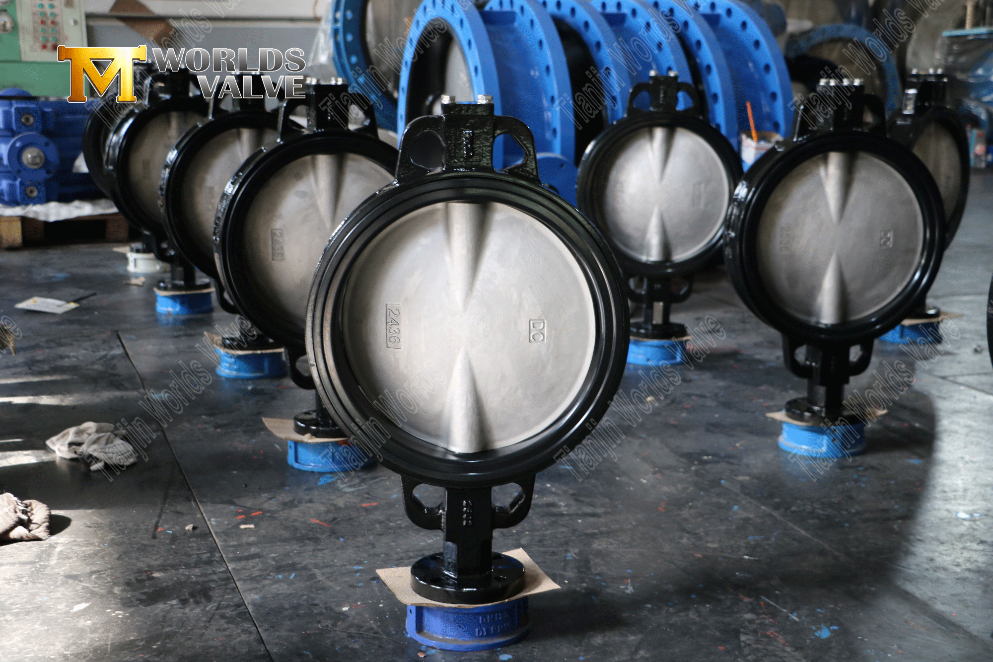 wafer type butterfly valves Wafer vlinderklep
