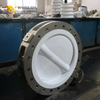CF8M Split Body Butterfly -klep met PTFE Disc & Seat