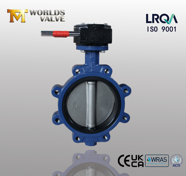 Lug Butterfly Valve fabrikanten-concentrische vlinderklep met wormwielbeheerder