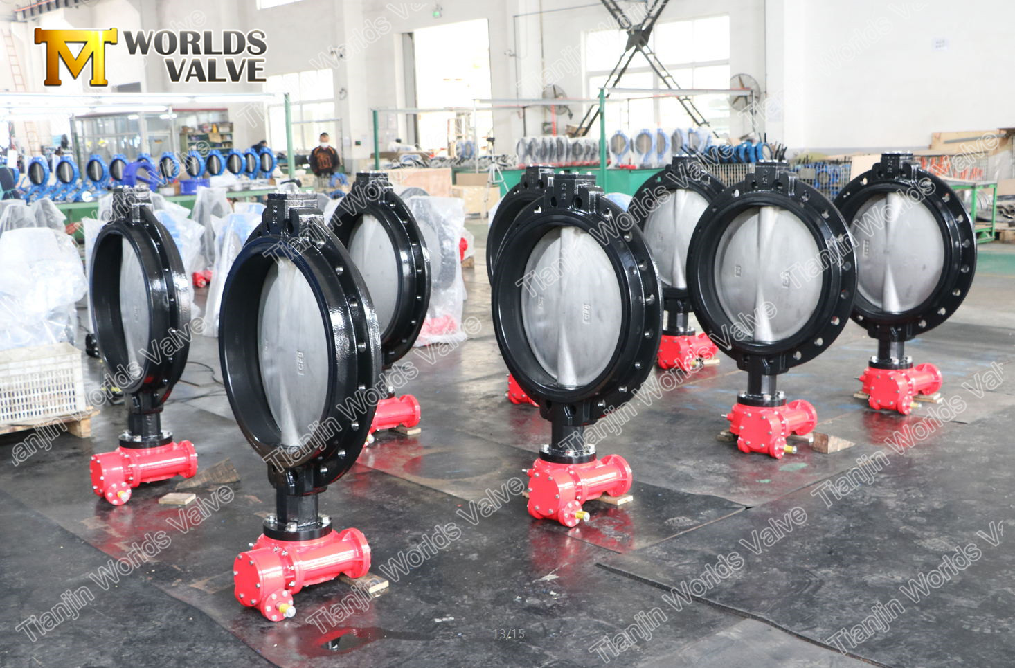 5 GJS400GJS500 Single Flens Butterfly-klep