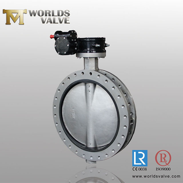 Dubbele flenzen U type vlinderkleppen met SS-schijf