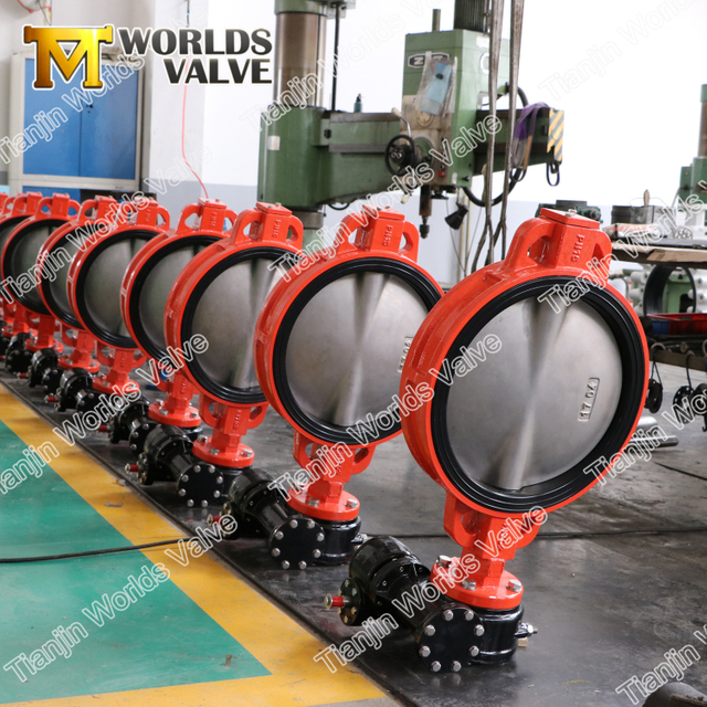 Losse voering Rubber Seat Butterfly Valve ACS Certificaat voor drinkwater