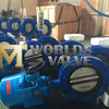 36 '' DN900 Center Line Flens Butterfly Valve met elektrische actuator