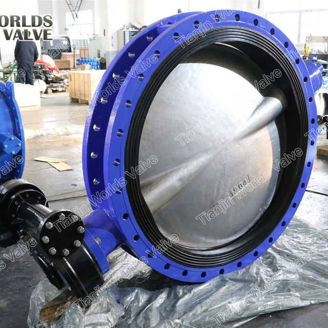 U Type Dubbele Flens Butterfly Valves AS2129 AS4087