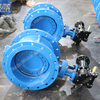 Double Offset Flens Butterfly Valve GGG40 GGG50 DI CI