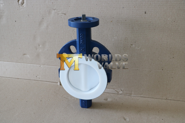 Concentrische PTFE gecoate High Performance vlinderklep