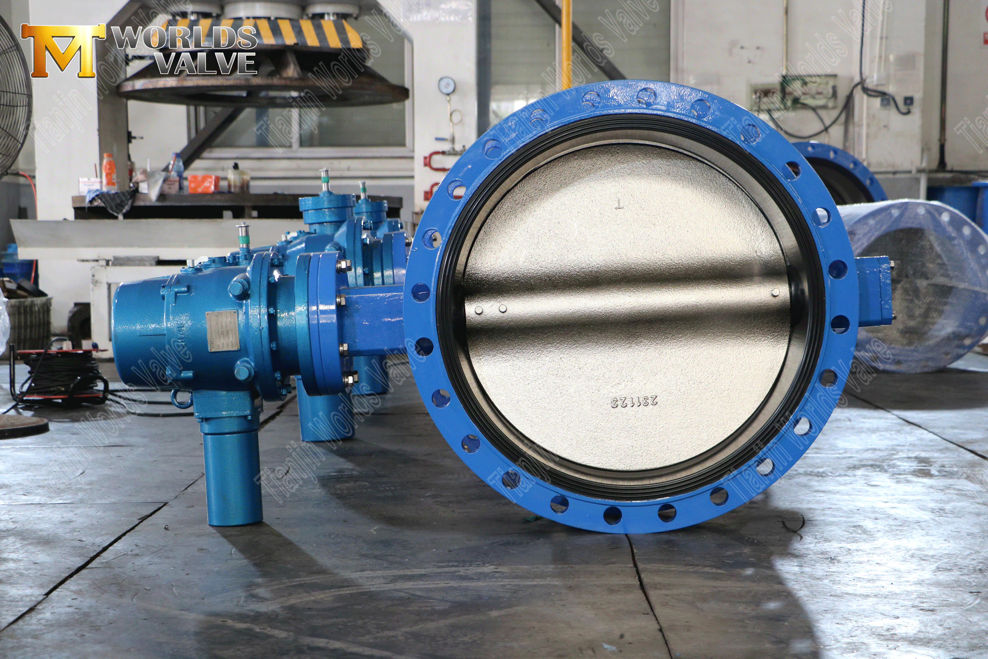 OEM -fabriek voor vlinderklep - elektrische actuator flens type vlinderkleppen (2)