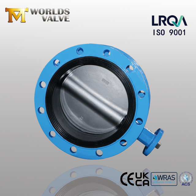 China Butterfly Valve fabrikant - Ductiele ijzeren lichaam en duplex roestvrijstalen schijf