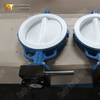 PTFE volledig gevoerde wafer vlinderventiel
