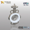 DN100 Teflon Lined Wafer Split Body Butterfly Valves | Corrosiebestendige stroomregeling