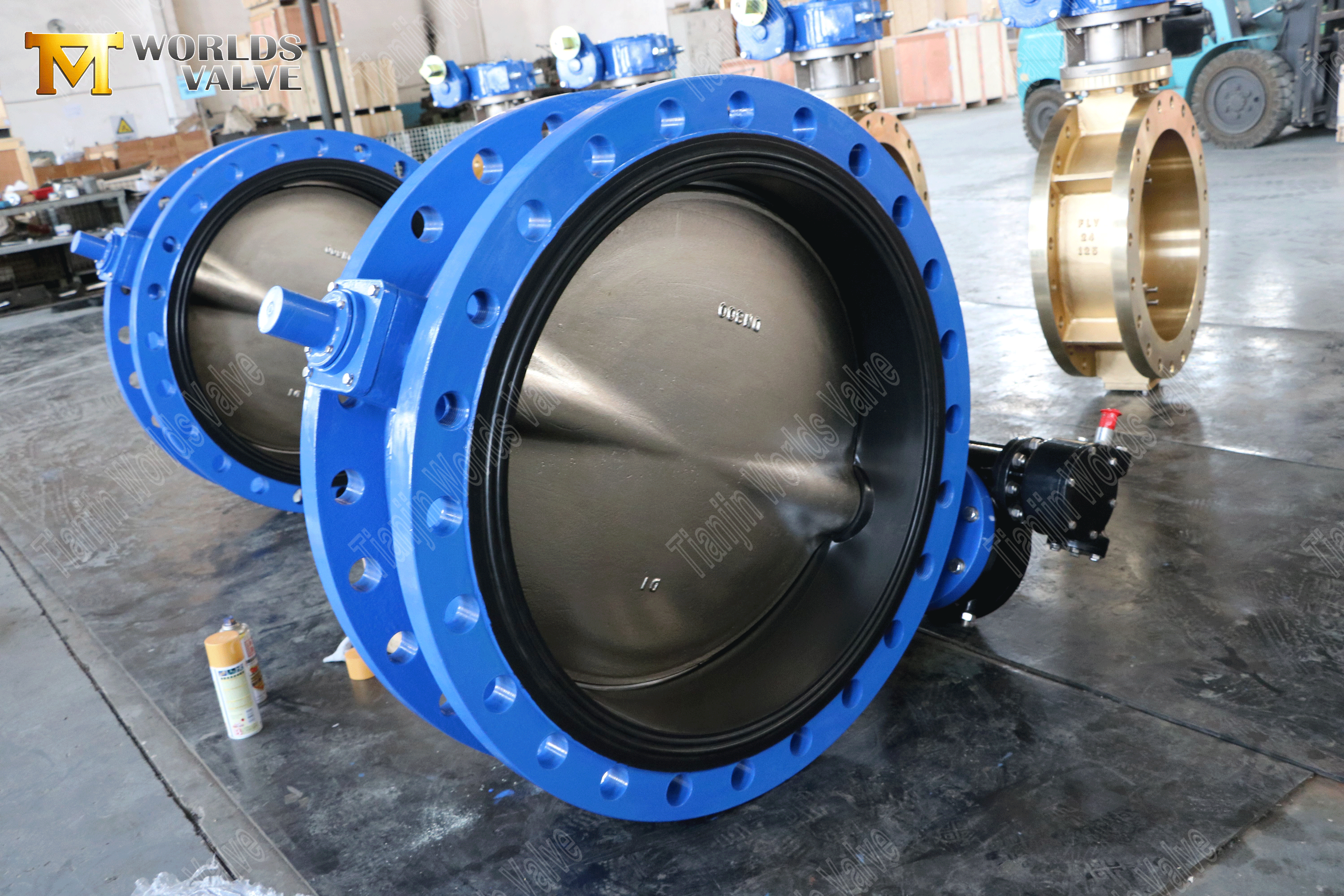 Butterfly -klepfabrikanten - Resilient zittende zittende dubbele flens vlinderventiel (1)