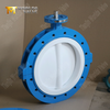 LUG Type PTFE -stoel- en schijfvlinderkleppen met wormwiel