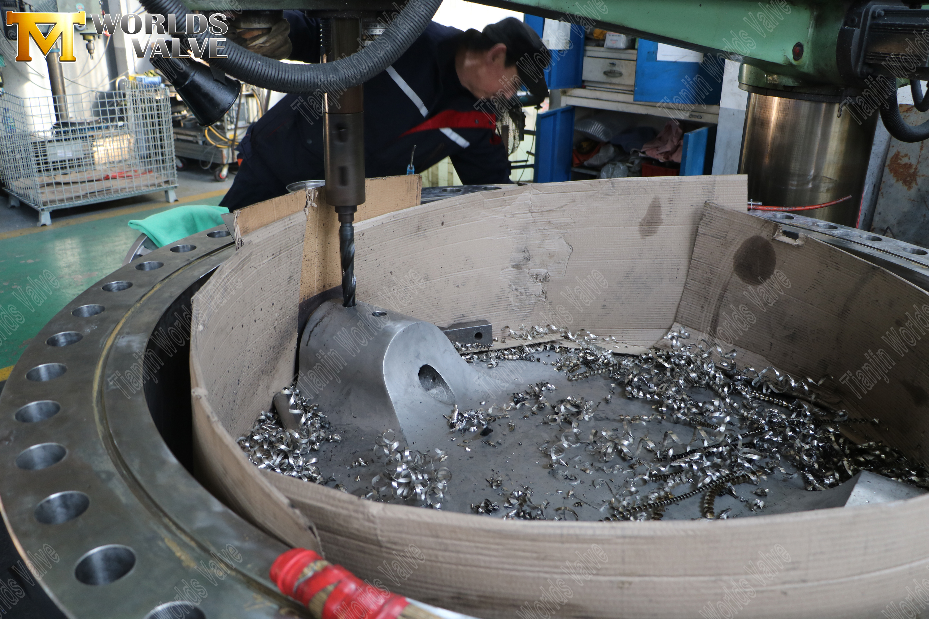 Dubbel-centric-butterfly-klep-met-grote grootte-grootte