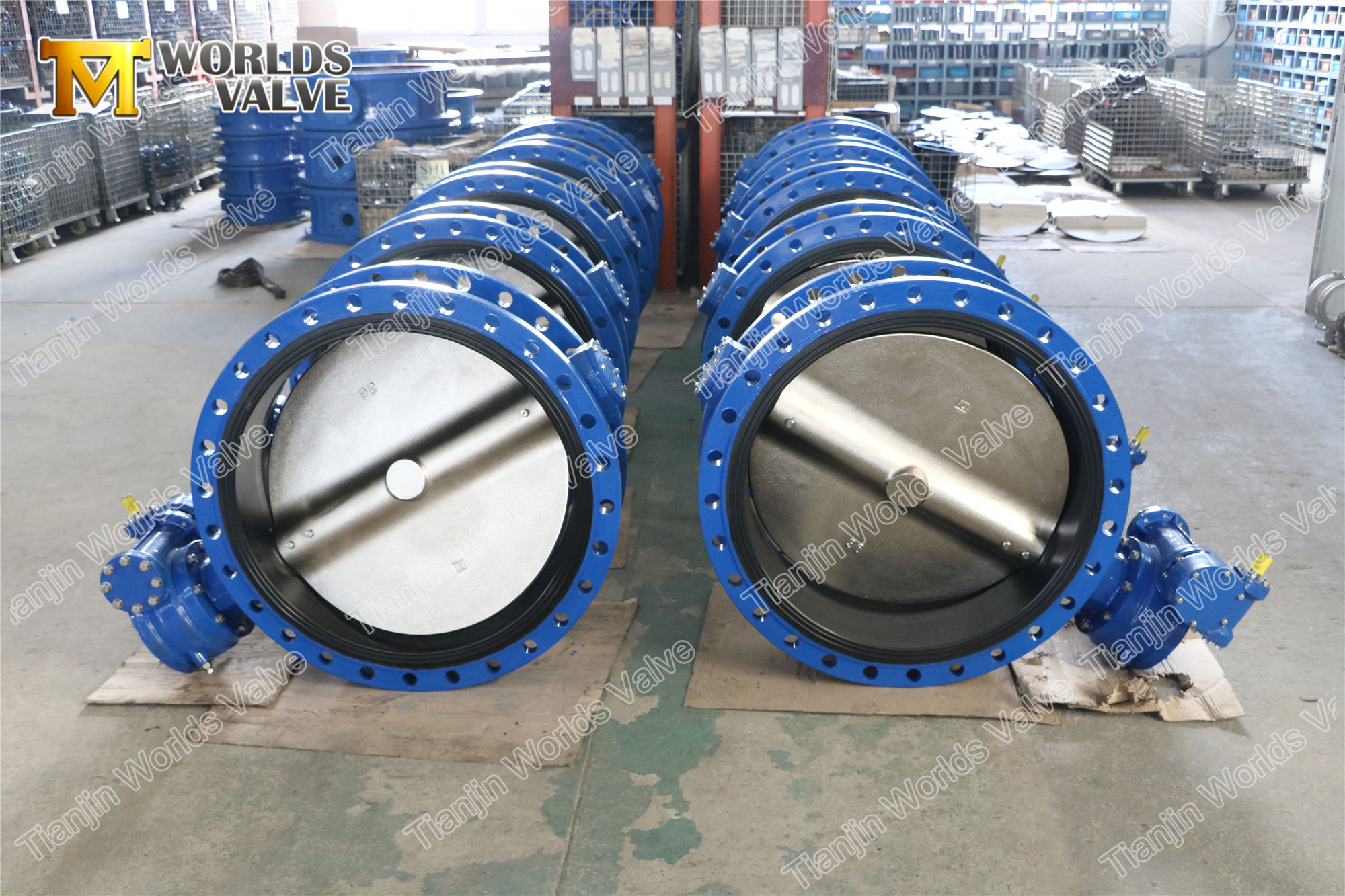 3 A536 A395 GJS400 GJS500 CF8 CF8M Nodulair Iron Butterfly Valve