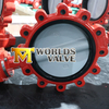 Nylon11 Schijfschijf Gerangschikte en Taped Type Butterfly Valve