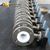 Geflensde vlinderklep met PTFE-zitting en CF8M-schijf | Gesplitst lichaamsontwerp