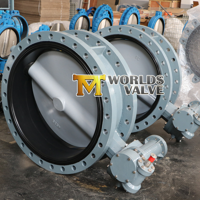 Nylon 11 gecoate schilderijschijf geflensde vlinderklep