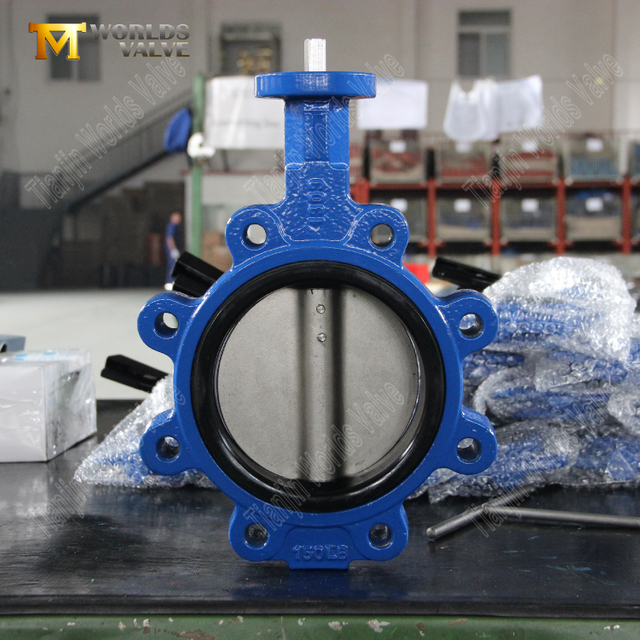 EPDM-stoel hogedruk vlinderklep met lug-type-butterfly klepfabrikant