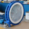 PTFE -stoel PFA gecoate schijf vlinderkleppen | Ultra-bure corrosie verdediging