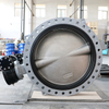 Concentrische U SECTIE U Type Dubbele Flens Butterfly Valve met rubberen Soft Seat, API609 Klasse 150 PN10 PN16