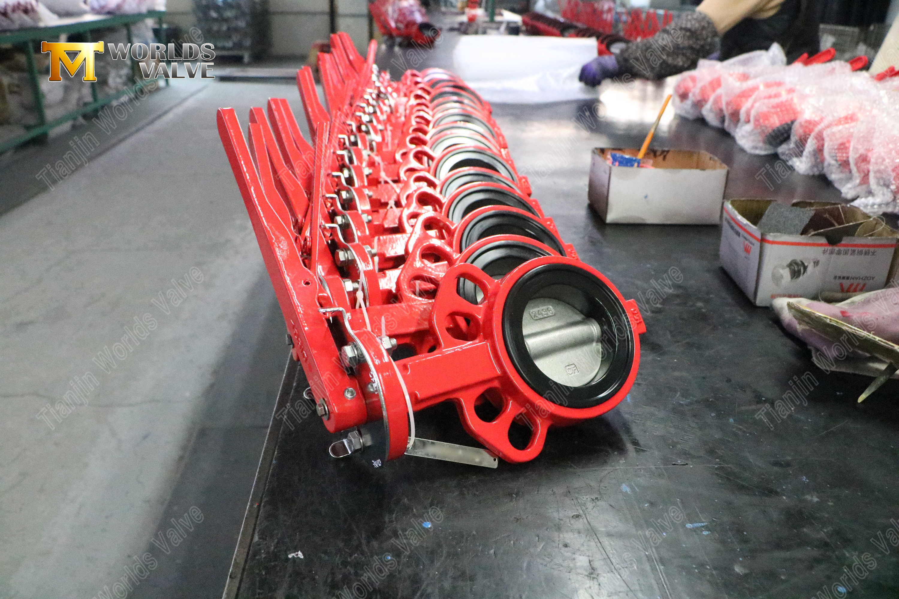 Hendel Wafertype vlinderklep Handmatig Snelle bediening Oplossing (6)