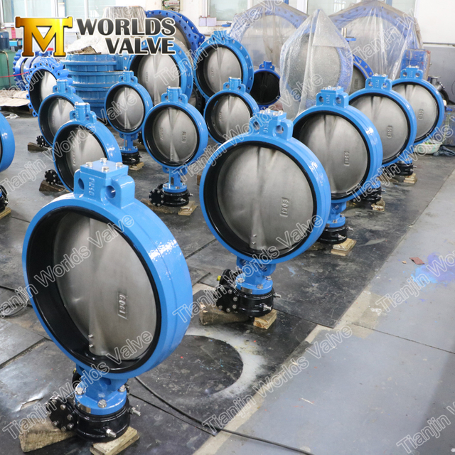 OEM Universal Connection Standard Wafer Type vlinderklep met Ce ISO Wras Acs