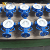 PTFE volledig gevoerde wafer vlinderventiel