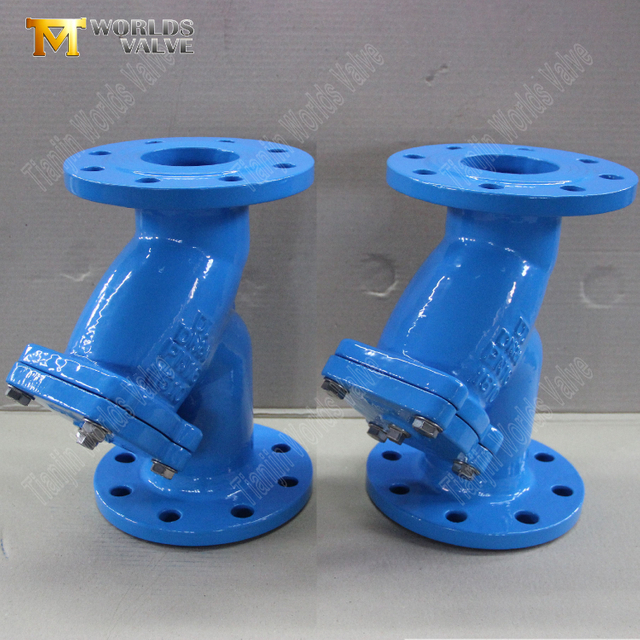 Nodulair gietijzer Y-zeef met flens Tafel E PN16 | Betrouwbare pijpleidingbescherming