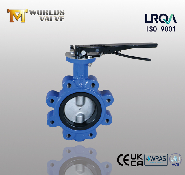 China Lug Butterfly Valve fabrikanten-concentrische vlinderklep met hendelgreep