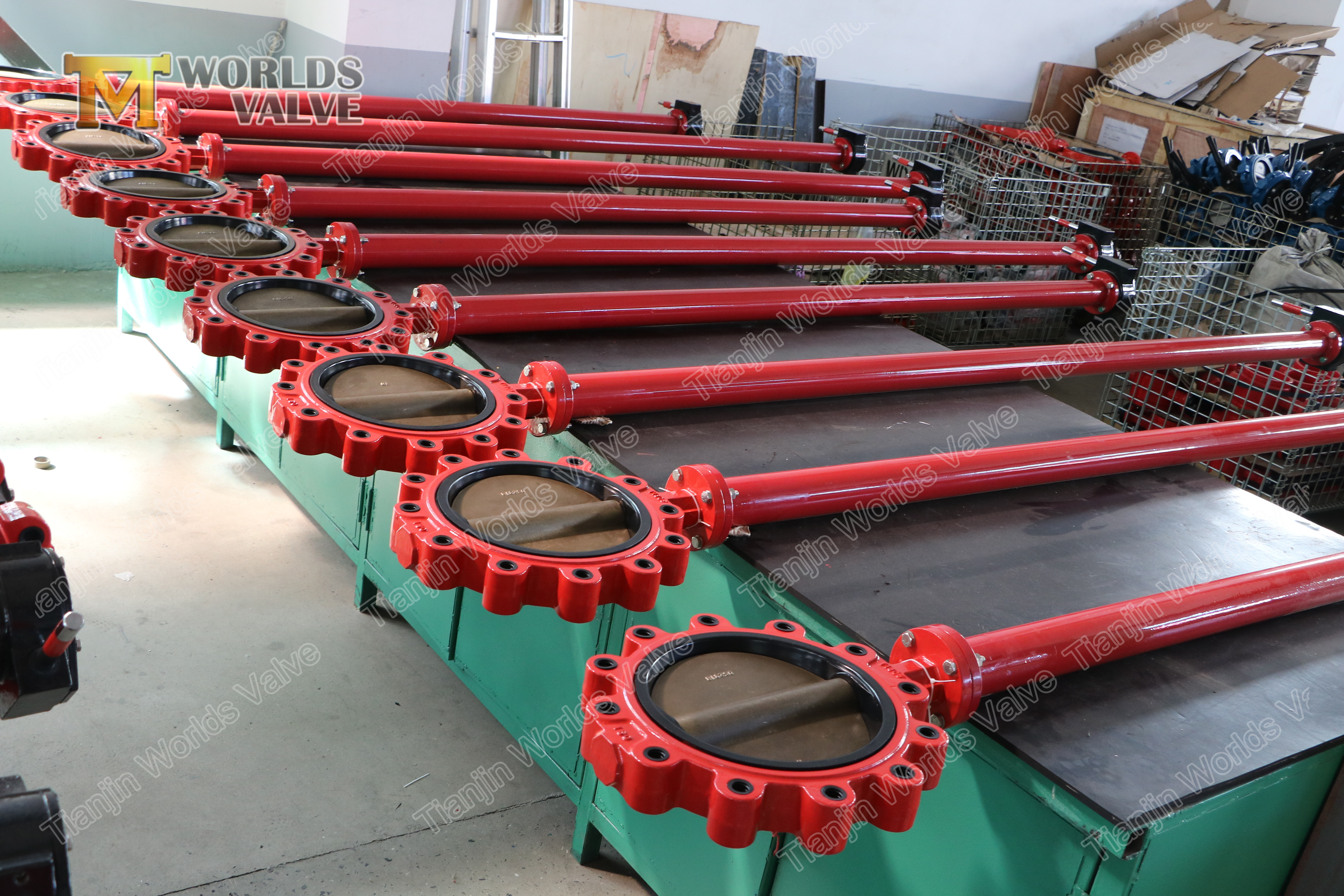 5 Lug Butterfly-klep met handhendel