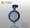 Concentrische U SECTIE U Type Dubbele Flens Butterfly Valve met Cartrige Rubber Hard Back Seat, API609 Klasse 150 PN10 PN16 10K TABEL D TABEL E