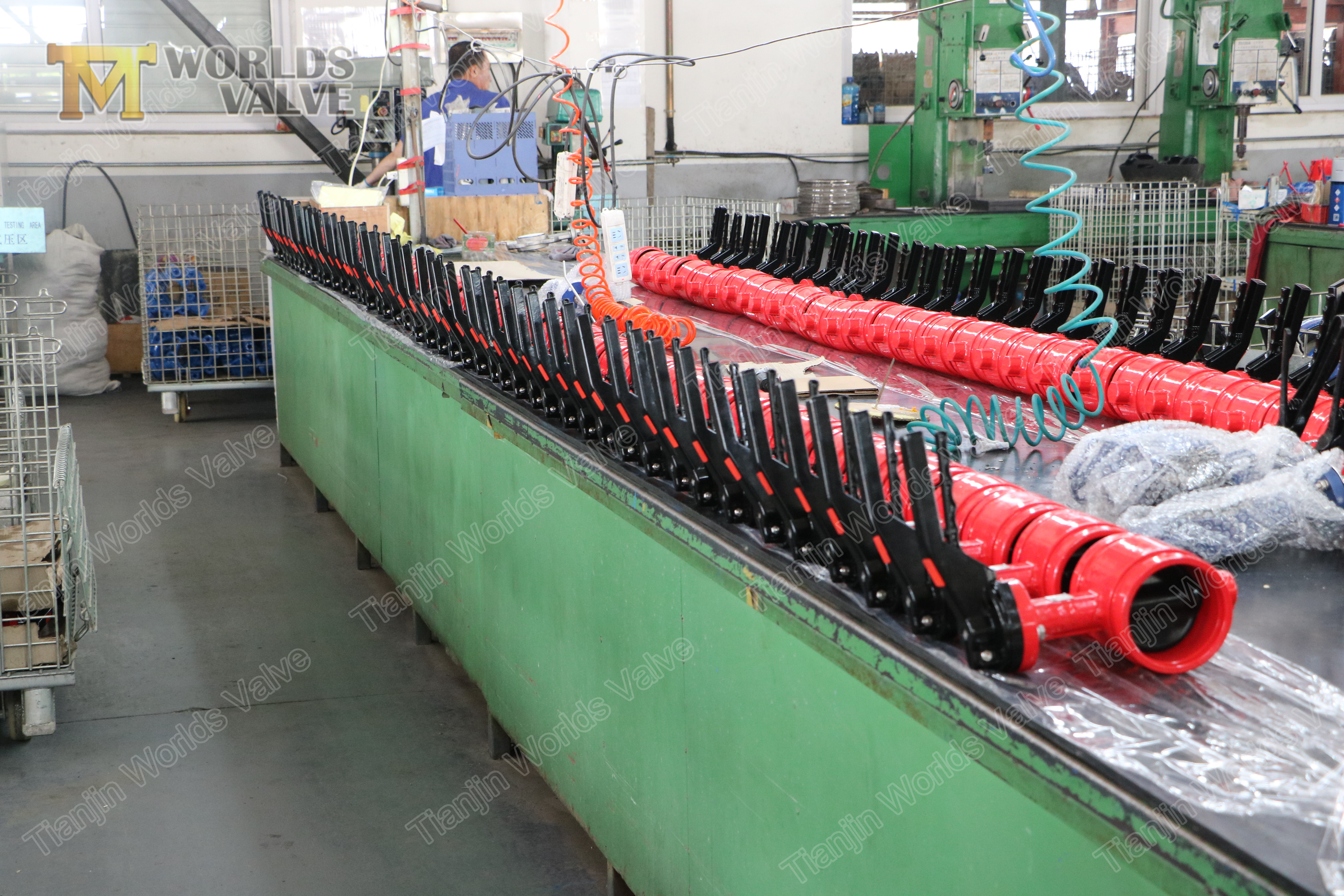 5 Gegroefde eindvlinderklep, epdmnbrviton Buna gecoate schijf