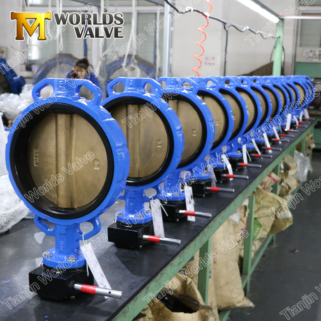 GGG40 / GGG50 A536 A395 Ductile Iron Butterfly-kleppen