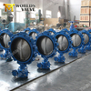 Viton / FKM / FPM Rubber Seat Butterfly Valve voor water