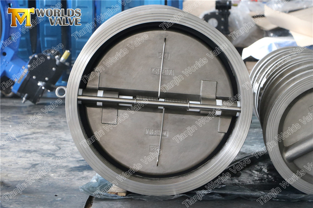 De Controlekleppen ISO5752 API594 Class125 Class150 150LB van de roestvrij staalterugslagschommeling: