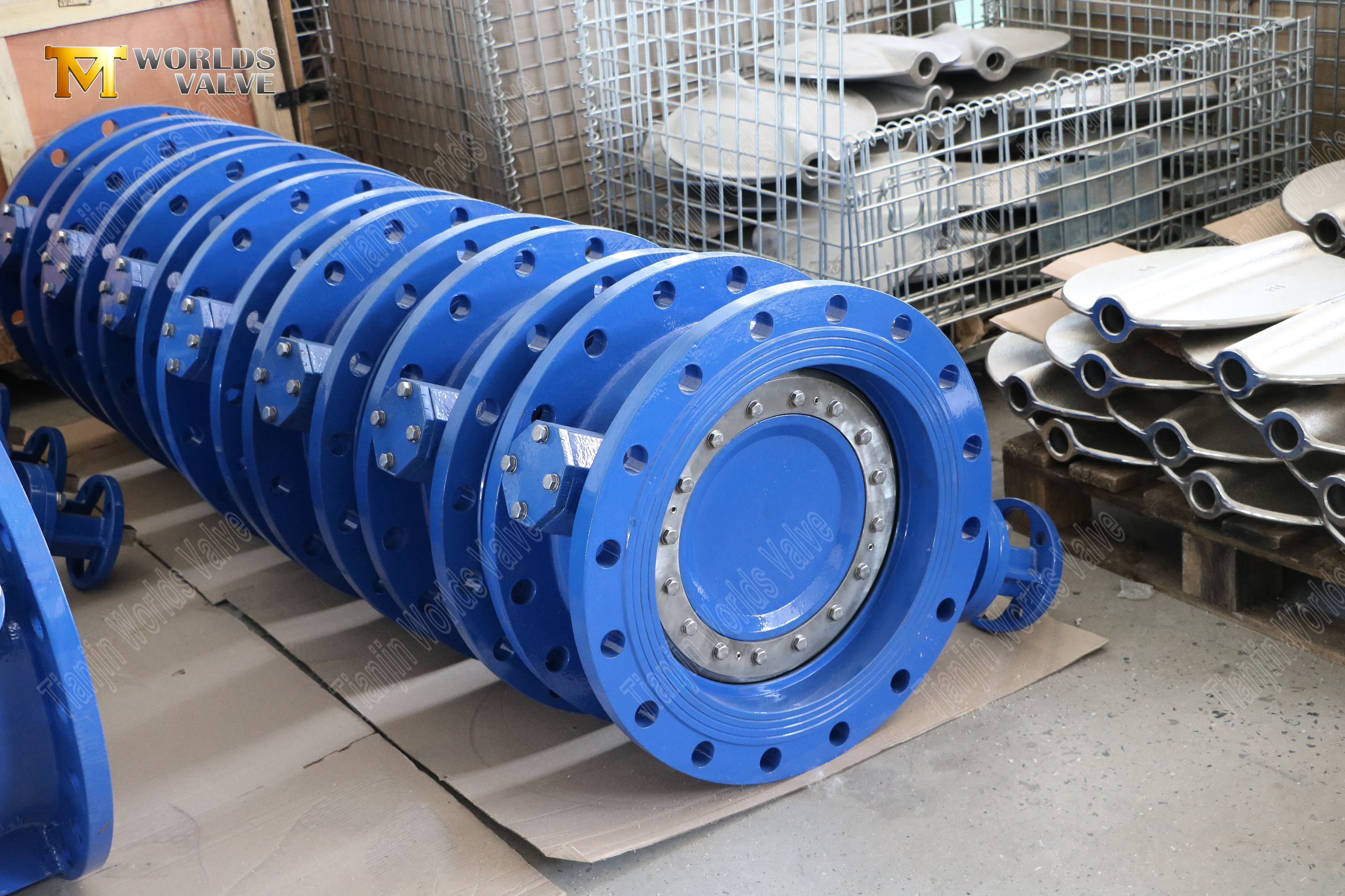 AWWA-C504-Ductile-Iron-Double-offset-Butterfly-Valve-China-Valve-fabrikant