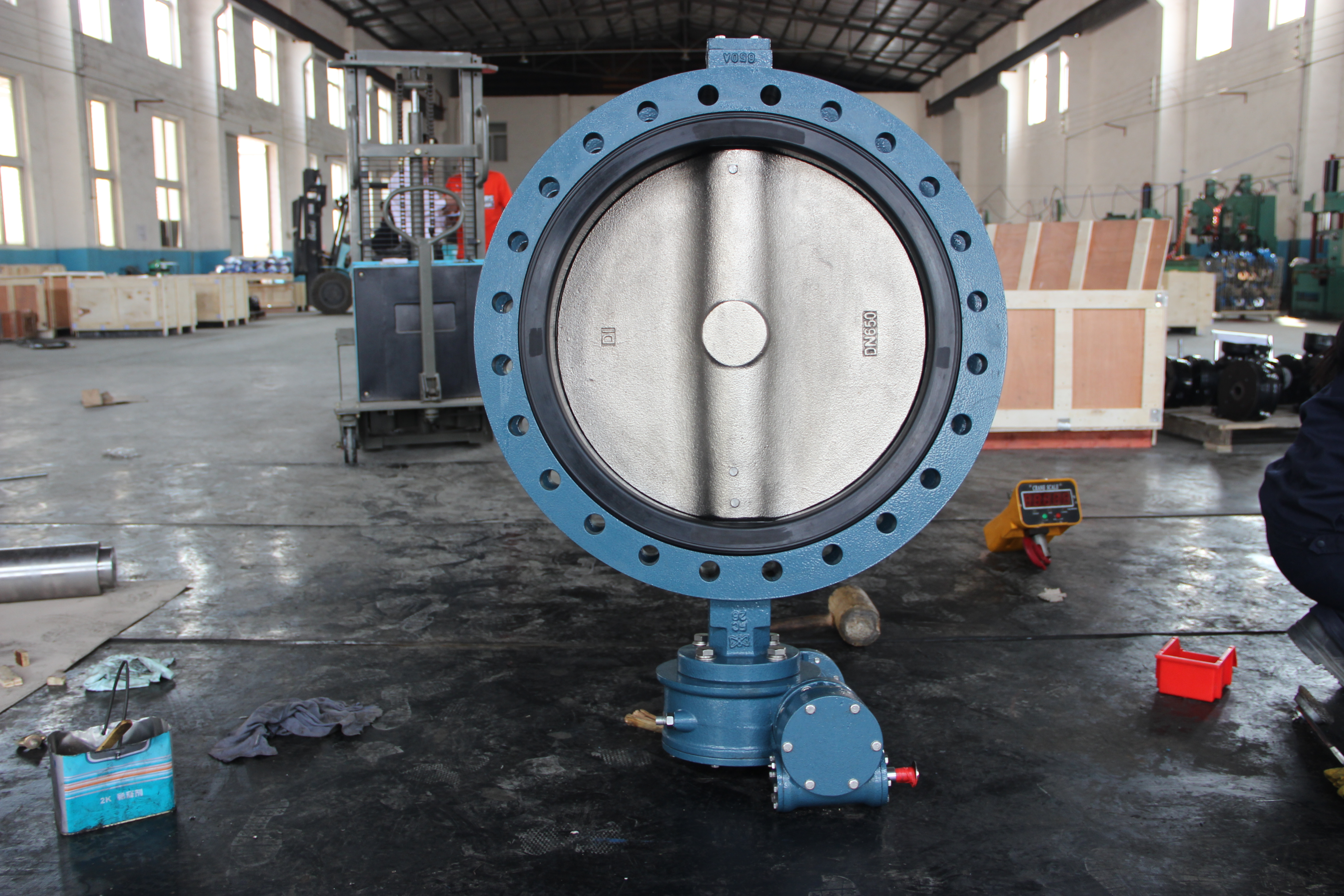 U-vormige vlinderkleppen met AWWA C504 Standard-2 (3)