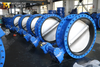 China Valve Leveranciers-Concentric Double Flized Butterfly-klep met versnellingsoperator