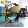 Concentrisch Flens Butterfly Valve Met Ali Bronze C95400 C95500 C95800 DISC