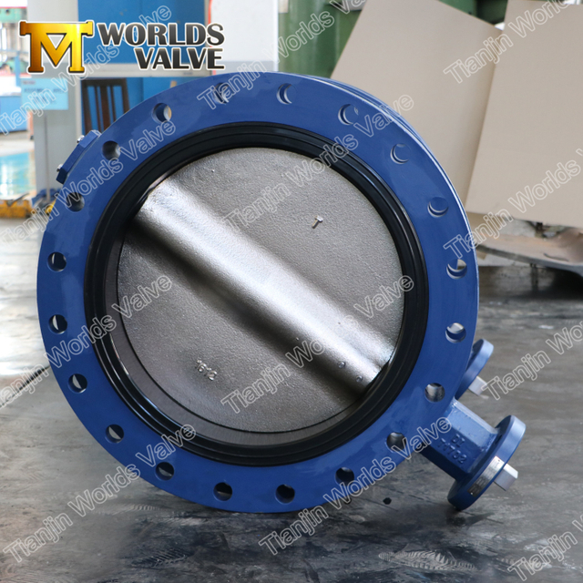 U patroon dubbele flens vlinderkleppen