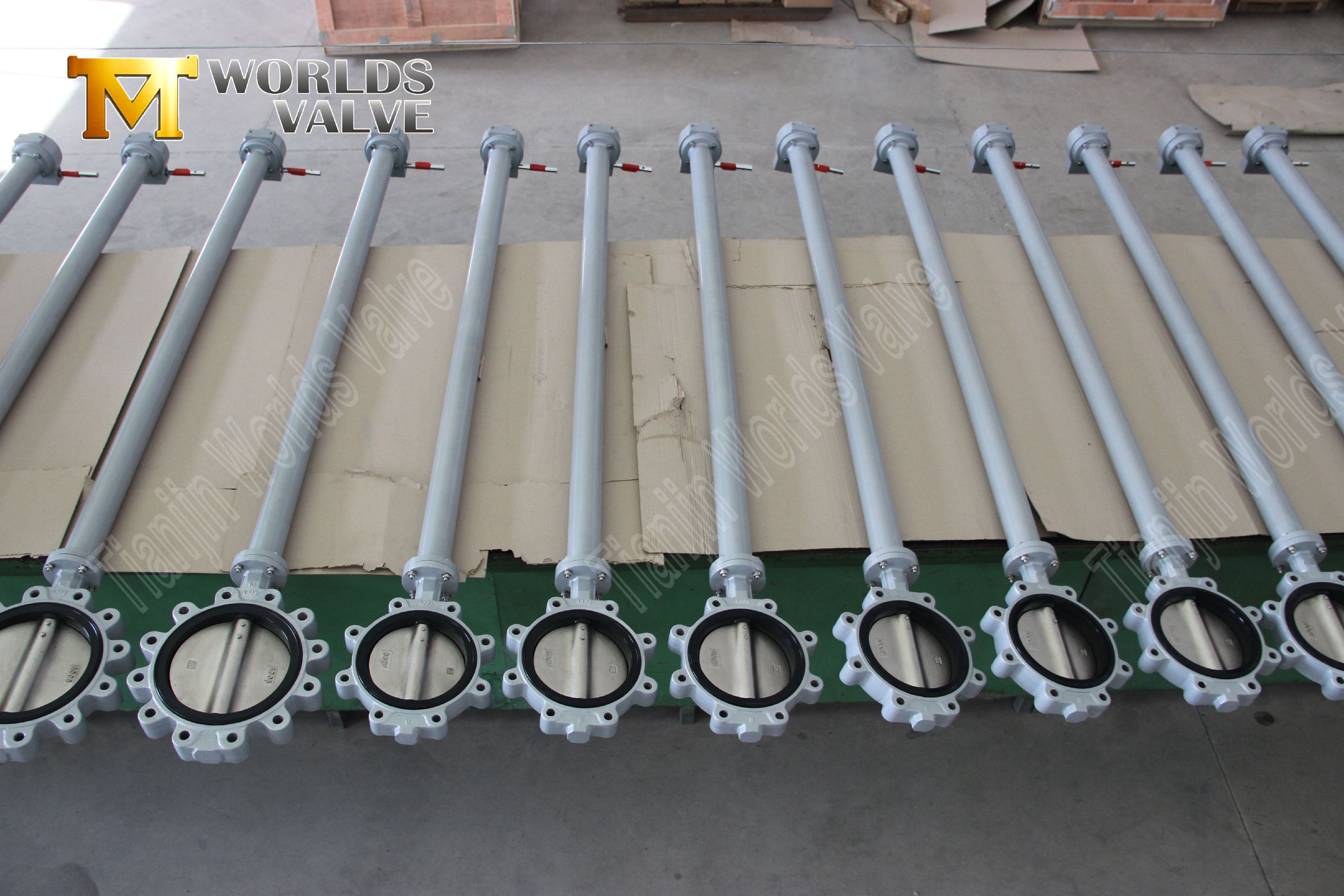 Extended-STEM-lug-&-Tapped-Butterfly-VALVE-With-Hand-Lever-actuatie-Direct-Mount-Isolation-2- (2)