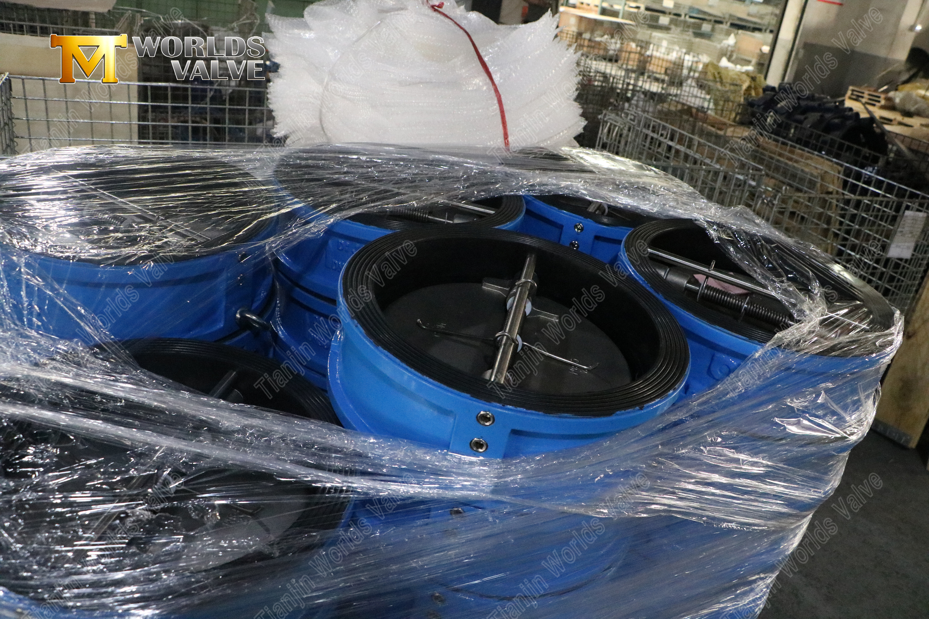 Met rubber gevoerde dubbele plaat-wafer-terugslagklep--stille-terugslagklep-voor-corrosieve-services-3