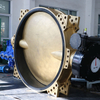 Big Size Dubbel Flens Butterfly Valve met Ali Bronze Disc