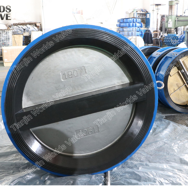 Volledige rubberen gevoerde wafeltype-terugslagklep non-retourklep