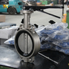 SS316 Wafer-vlinderklep met EPDM-zitting en tandwielaandrijving | OEM-aanpassing