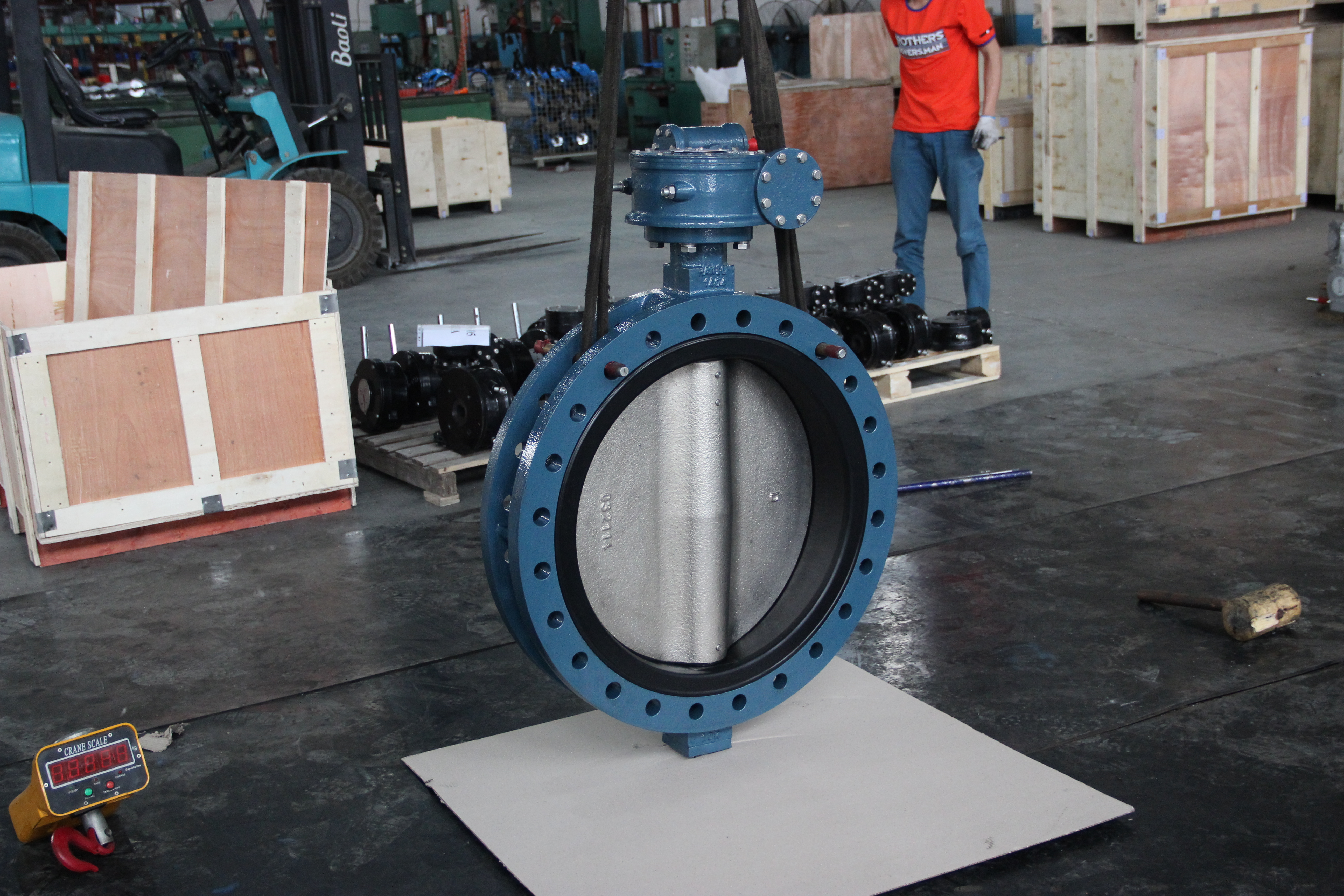 U-vormige vlinderkleppen met AWWA C504 Standard-2 (1)