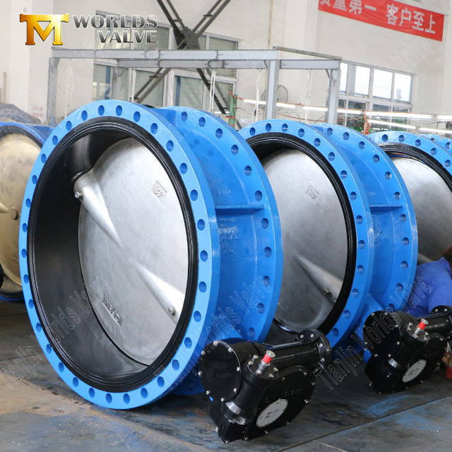 Dubbele flens vlinderklep met volledige SS Body & Disc | Corrosiebestendige industriële oplossing