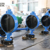 EPDM / NBR Vol gevoerd Wafeltype Flens Butterfly Valve DIN / ANSI / API