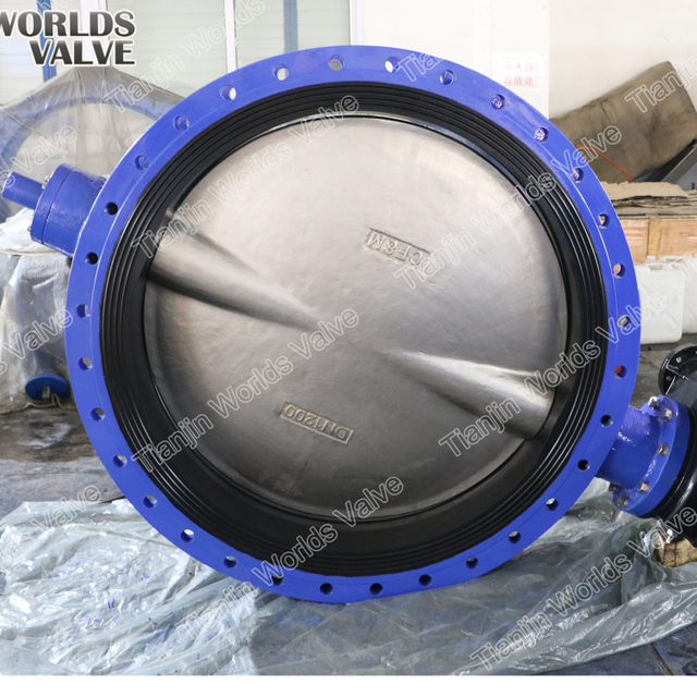 U Type Dubbele Flens Butterfly Valves AS2129 AS4087