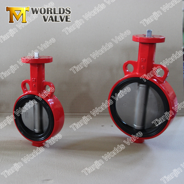 JIS16K JIS20K Wafeltype Butterfly met WAS Rubber Seat